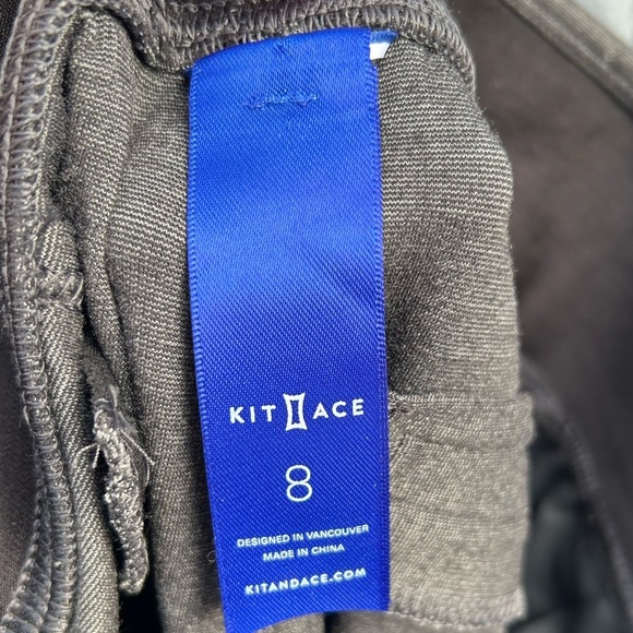 Kit & Ace Mulberry Cashmere Blend Trousers, Size 8 - Picture 10 of 11